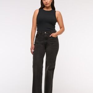 Abercrombie The 90s Relaxed Jeans. Curve Love 8